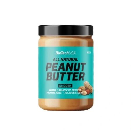 Jemné arašídové máslo BioTechUSA Peanut Butter Smooth 1000g