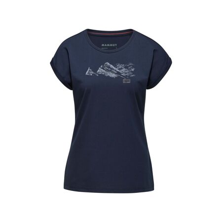 Damska koszulka Mammut Mountain T-Shirt Wmn Finsteraarhorn Marine
