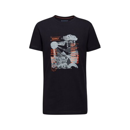 Pánske tričko Mammut Massone T-Shirt Men Rocks Black