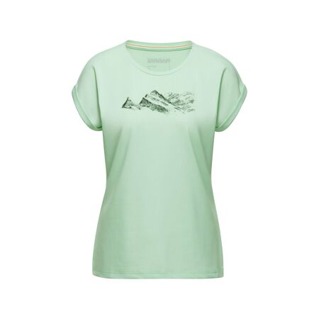Dámské tričko  Mammut Mountain T-Shirt Wmn Finsteraarhorn Neo Mint