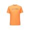 Męska koszulka funkcjonalna Mammut Trovat T-Shirt Men Logo Tangerine