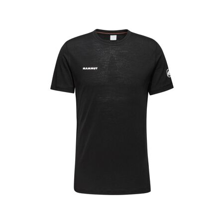 Pánske funkčné tričko Mammut Tree Wool FL T-Shirt Men Black