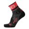 Damskie skarpety do biegania UYN Runner's One Short Socks Grey Melange - Pink