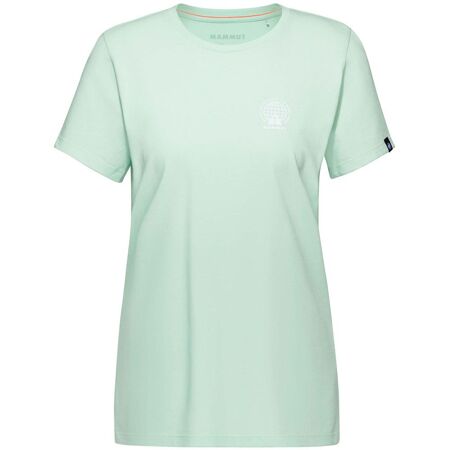 Dámske tričko Mammut Massone T-Shirt Women Emblems Neo Mint