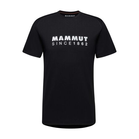 Tricou funcțional pentru bărbați Mammut Trovat T-Shirt Men Logo Black