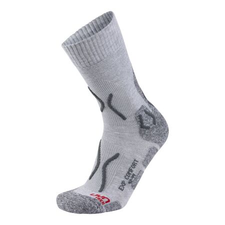Męskie skarpety turystyczne UYN Trekking Explorer Comfort Socks Light Grey