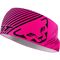 Opaska Dynafit Graphic Performance Headband Pink Glo - Black