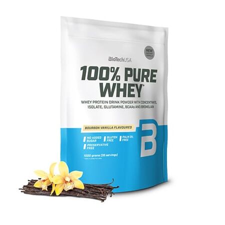 Syrovátkový protein BioTechUSA 100% Pure Whey 1000g