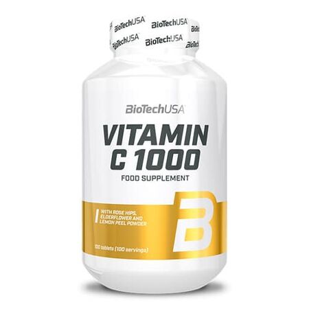BioTechUSA Vitamin C 1000 - 100 tabliet