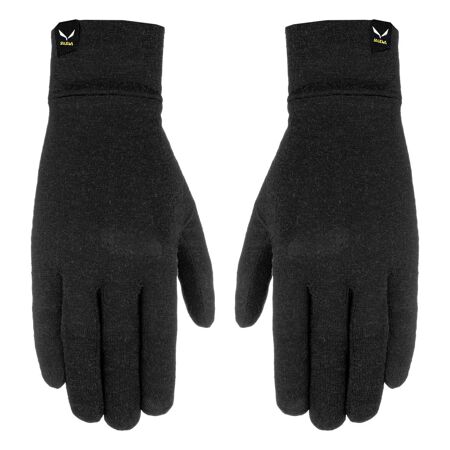 Dámske rukavice Salewa Cristallo Merino Gloves Black