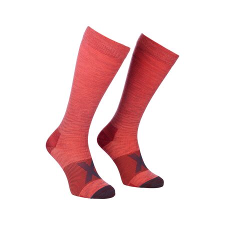 Ortovox Tour Compression Long Socks női zokni Blush