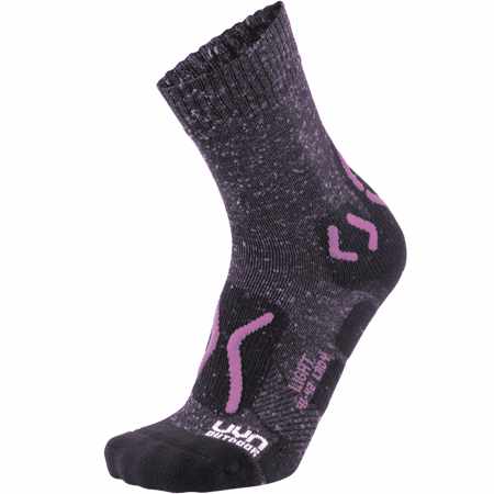 Damskie skarpety turystyczne UYN Light Outdoor Socks Violet