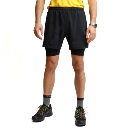 Pantaloni scurți bărbați La Sportiva Trail Bite Short Black