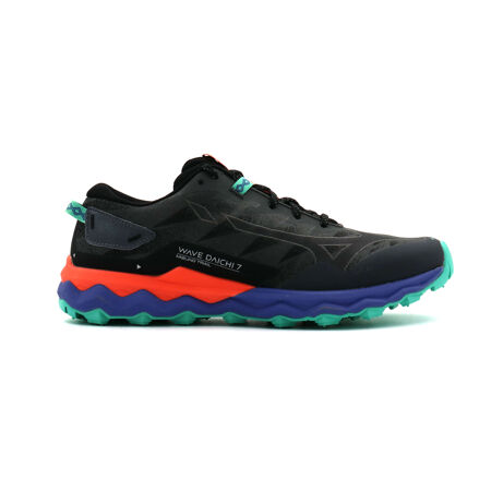 Pantofi alergare de bărbați Mizuno Wave Daichi 7 Iron Gate-Ebony -Living Coral