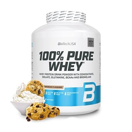 BioTechUSA 100% Pure Whey 2270g tejsavó fehérjepor