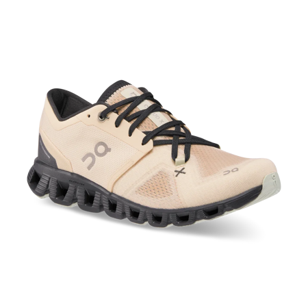 Pantofi de dăma ON Cloud X 3 pentru alergători Fawn - Magnet