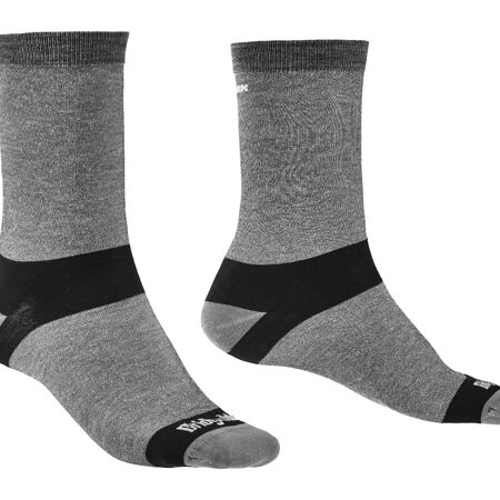 Pánske základné ponožky Bridgedale Coolmax Liner Grey