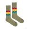 Ponožky so vzorom Fusakle Kosoštvorec Les