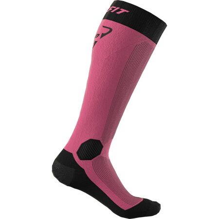 Skialpové ponožky Dynafit Speed Dryarn Socks Flamingo