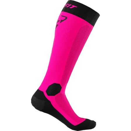 Dynafit Tour Warm Merino Socks síalpinista zokni Pink Glo