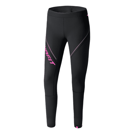 Pantaloni colanți de drumeție Dynafit Winter Running Tights pentru femei Black out