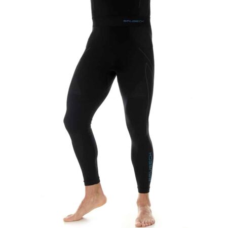 Męskie termo spodnie Brubeck Thermo Tights Black - Blue