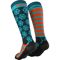 Skialpové ponožky Dynafit Free Touring Graphic Socks Storm Blue