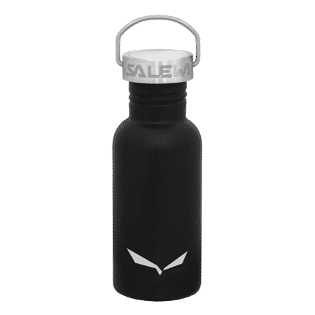 Fľaša Salewa Aurino Stainless Steel Bottle 0,5 l Black