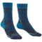 Dámske turistické ponožky Bridgedale Hike MW Merino Performance Navy/Blue
