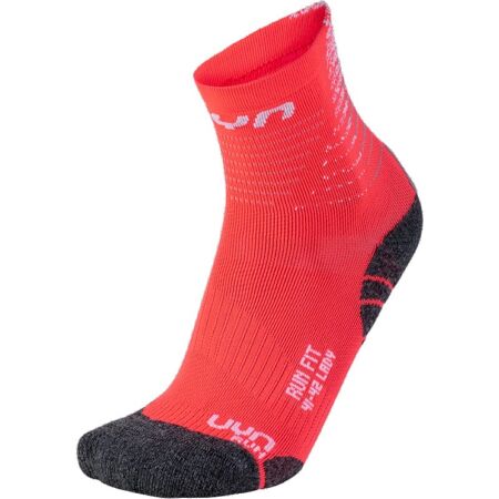 Dámské běžecké ponožky UYN Lady Run Fit Socks Fluo Coral